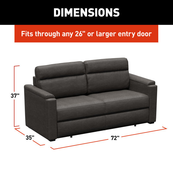 Lippert Comp Minimal Assembly Required Sofa 2024044358 - Rest Easy Sleeper 72 Mccoy
