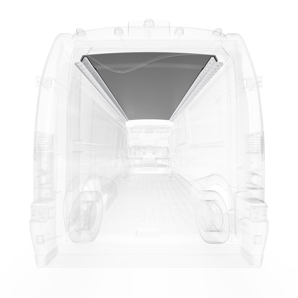 Legend Fleet Precision Cut Van Ceiling Liner 655-114-2614 - White Prom 159