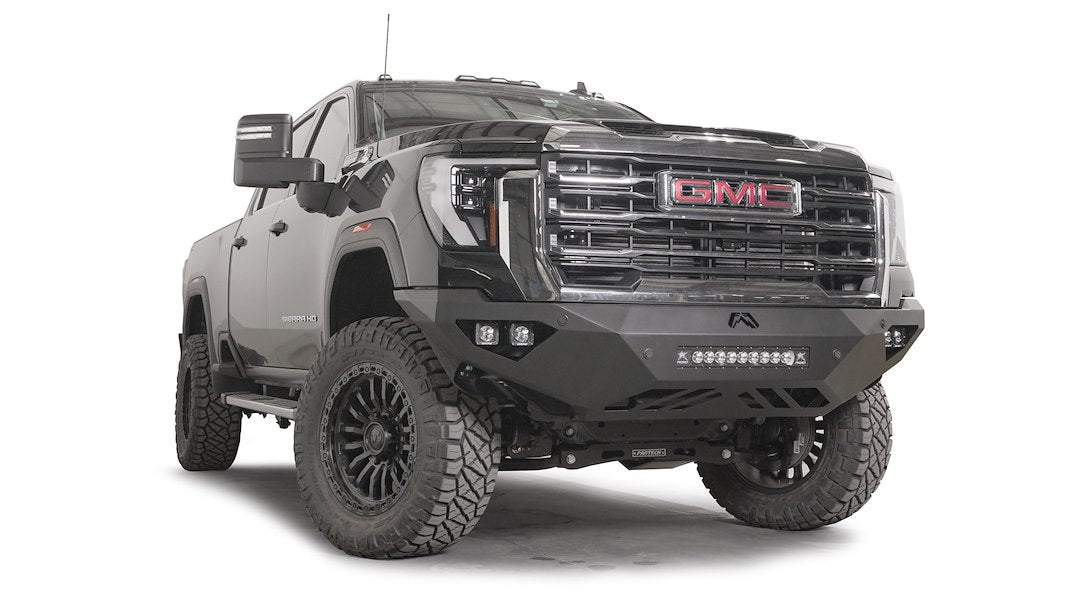 FAB Fours Provides Far Greater Tire Clearance Bumper GM24-V6251-1 - 2024 Gmc HD Vengeance Front
