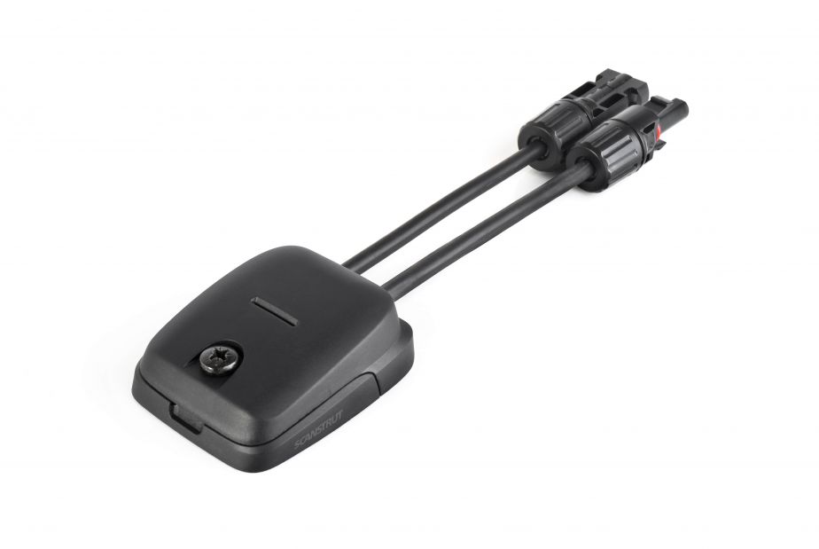 Scanstrut Clean And Simple Design Cable Gland DS-HD6-Black - Black DS-HD6-Black Horizontal Double DS-HD6-BLK