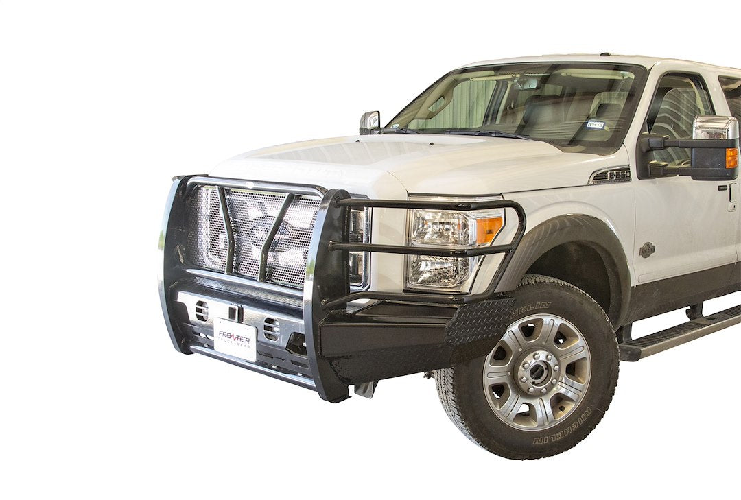 Frontier TRU Accommodates Factory Tow Hooks Bumper 130-11-1005 - Pro Front Replacement Ford