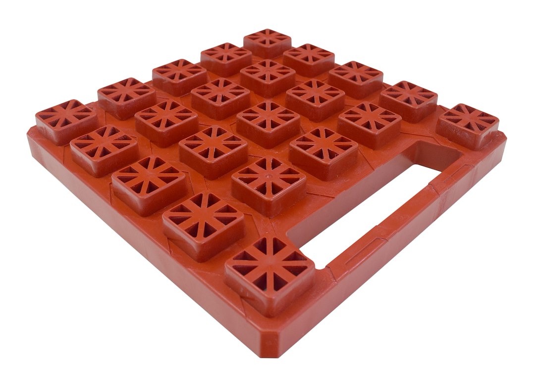 Valterra LLC Attached Easy Grip Handle Leveling Block A10-0929 - Stackers 10X10 10PK BAG