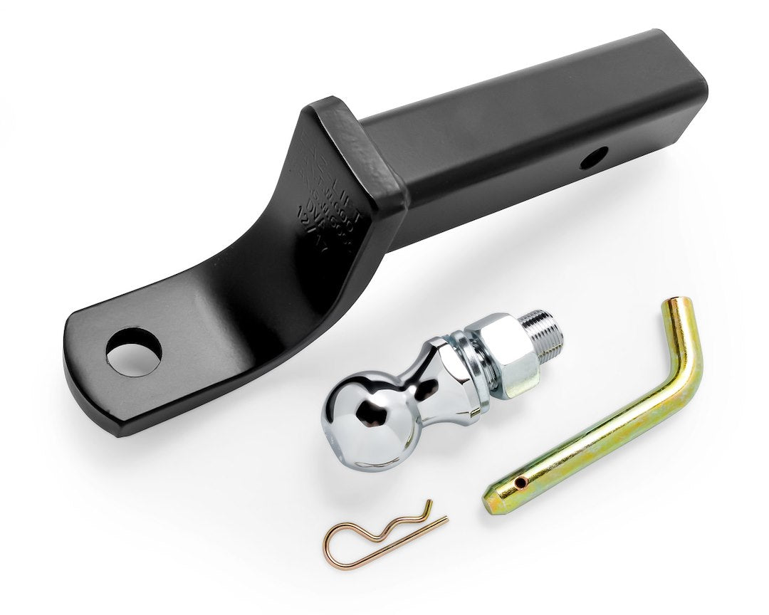 Camco Powder Coat Baked On Finish Trailer Hitch Ball Mount 48275 - Ballmount Kit Drop 2.75
