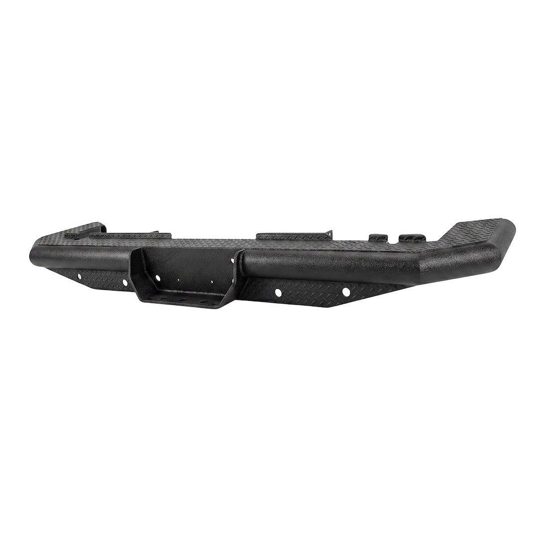 Cattleman Solid Beaded Welding Bumper 4393S - Rear Bumper-8 Drop Dually Wrap