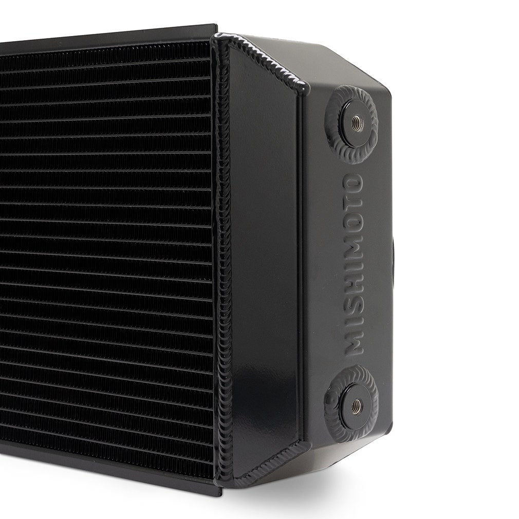 Mishimoto Limited Lifetime Warranty Radiator Mmrad-UNI-DRGBK - Performance Aluminum Blac