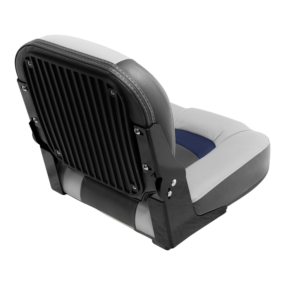 Wise Seating OEM Grade No Pinch Hinges Boat Seat 3305-1880 - PRO-Angler Bass Series 14 Center