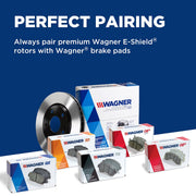 Wagner Brake BD180271E Brake Rotor