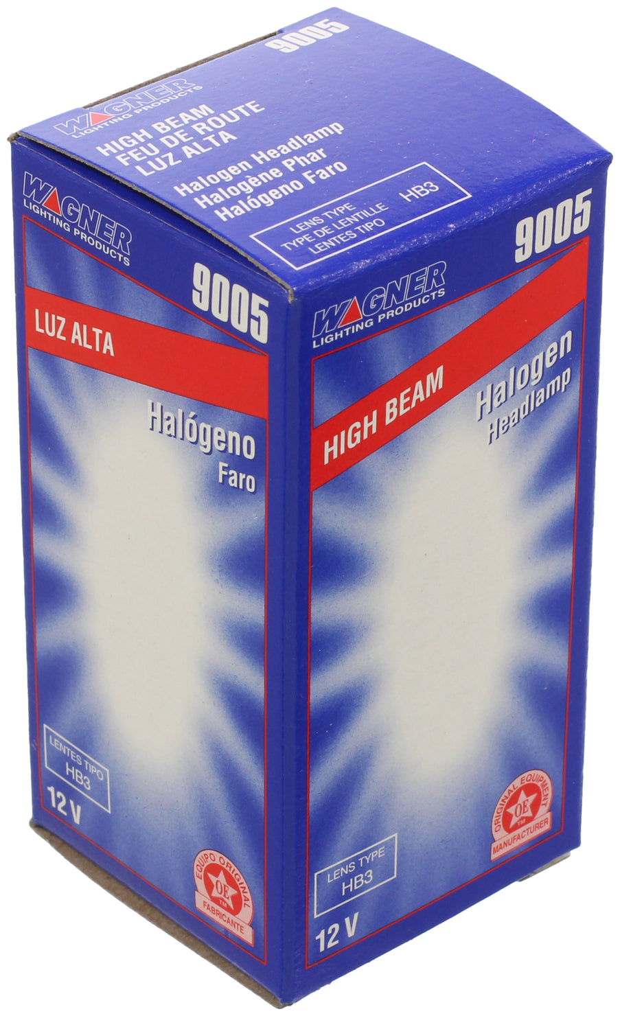 Wagner SAE Compliant Headlight Bulb 9005 - Halogen Capsule 90 Degree