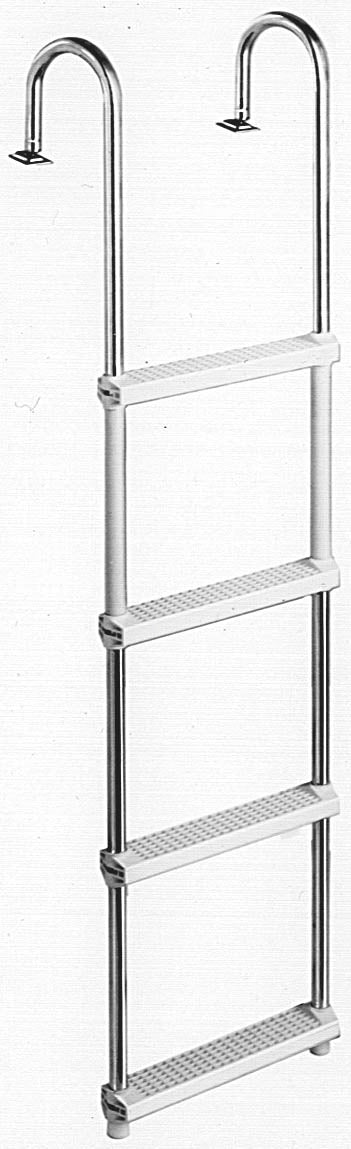 Attwood Mari Hooks Fold Flat For Stowage Boat Ladder 15240-G - Step Pontoon