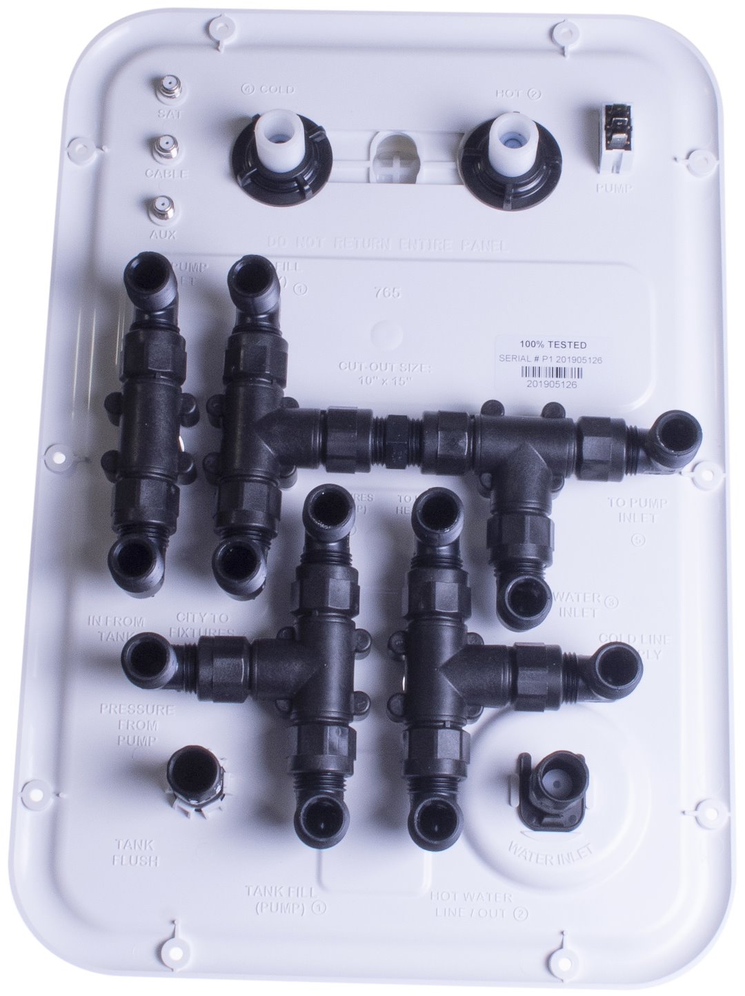 B&B Molders Easy To Install Fresh Water Management System 94141 - Nautilus P1 H2O