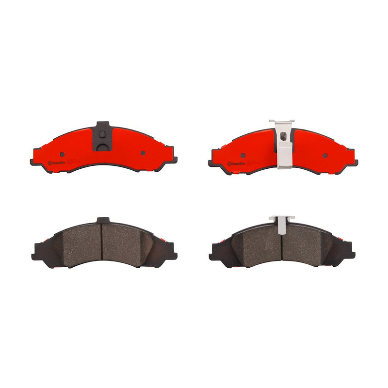Brembo Premium Low-Met OE Equivalent Pad Brake Pad P64002N - Disc Set