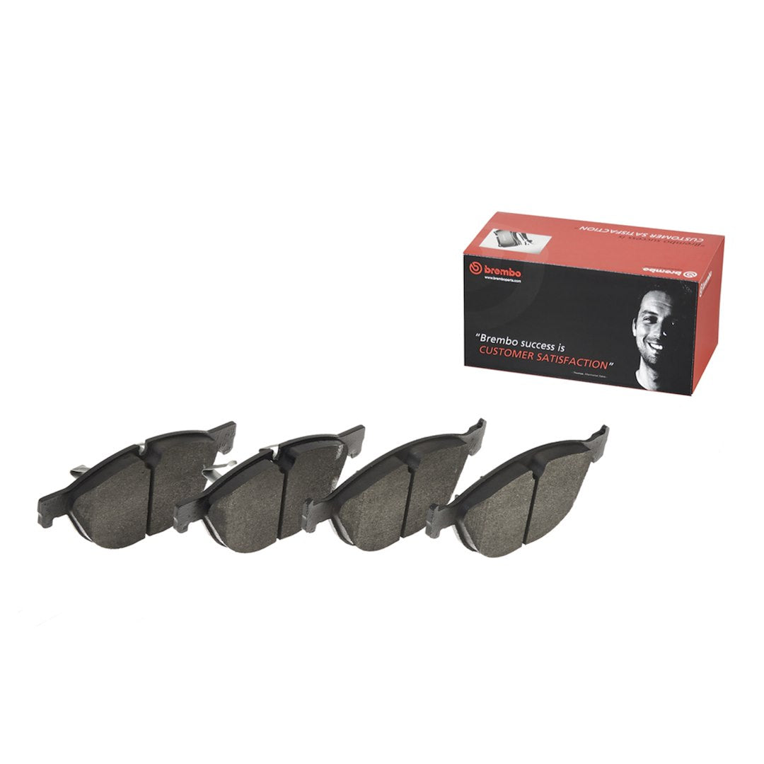 Brembo Premium Low-Met OE Equivalent Pad Brake Pad P36025 - Disc Set