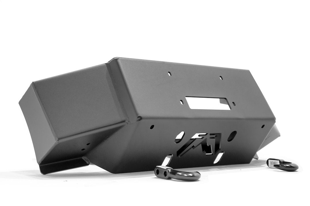 FAB Fours Fully Welded Winch Mount FS17-N4161-1 - 2017-2020 Ford SD F250-F550