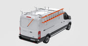 Masterack Easy To Install Ladder Rack 02P755KP - Uplyft DBL. LAD.Rack STD. Slide