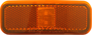 Optronics Snap-On Replaceable Lens Trailer Light MCL40Abbp - Yellow 2LED Marker Reflex