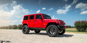 Fuel Offroad With Fuel Logo Center Cap Wheel D57520002645 - Black D575 20X10 5X4.5 5.0 GL-Black -24MM