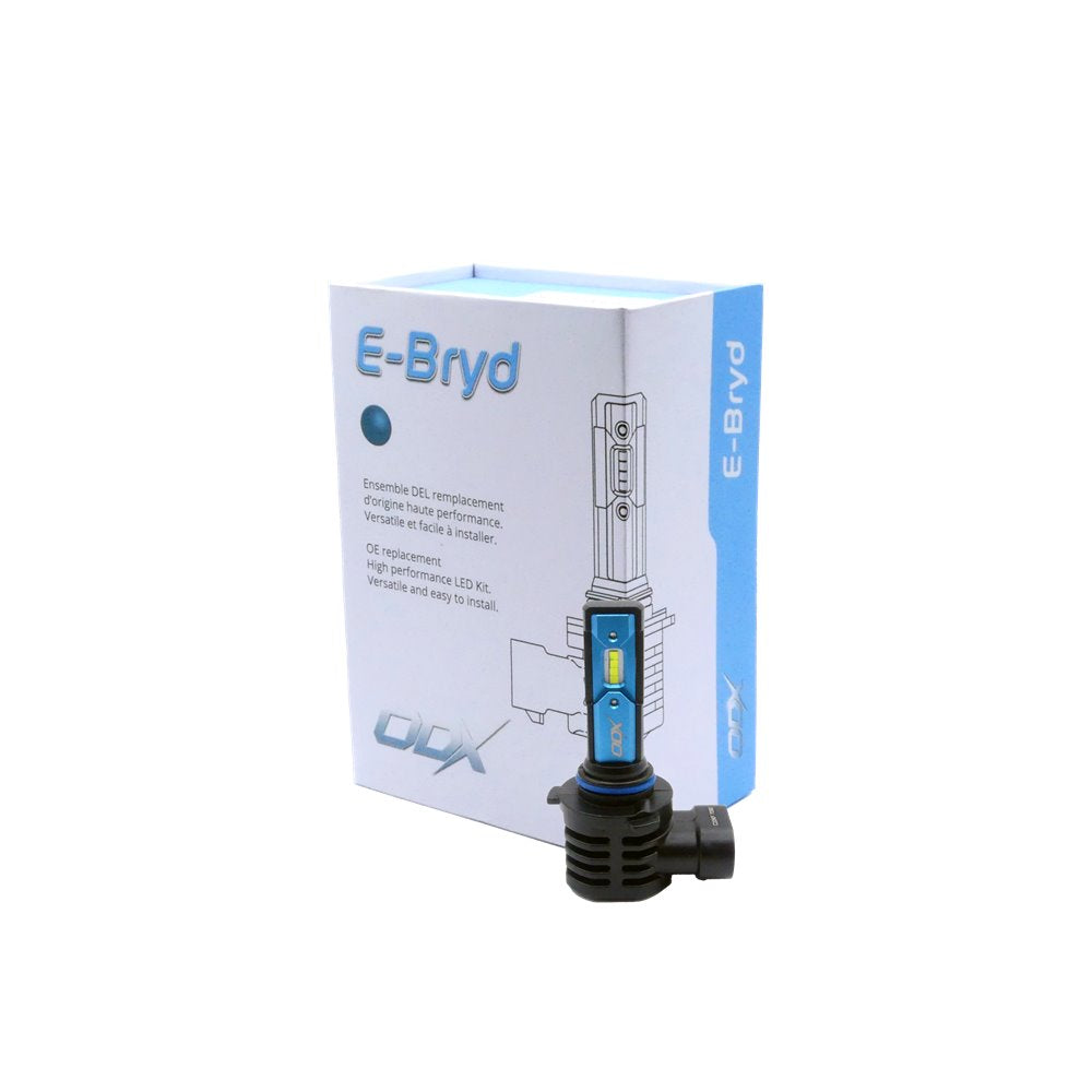 ODX Limited Lifetime Warranty Headlight Bulb Ledebryd-9005 - 9005 E-BRYD Led Box