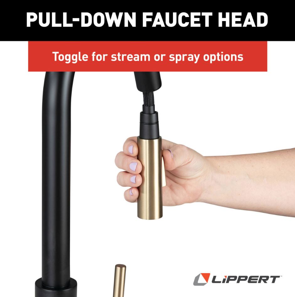 Lippert Comp 2024000071 Faucet - Black