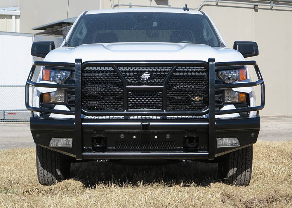 Steelcraft Convenient Front Receiver Hitch Bumper HD10495RC - Black 22-24 Chevy Silverado 1500 HD