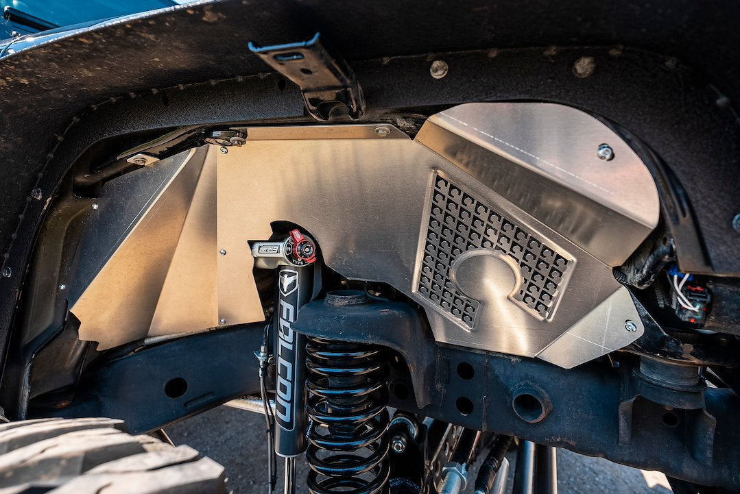 Artec Indust Compatible With Trimmed OEM Fenders Inner Fender JK2106 - Industries JL JT Front
