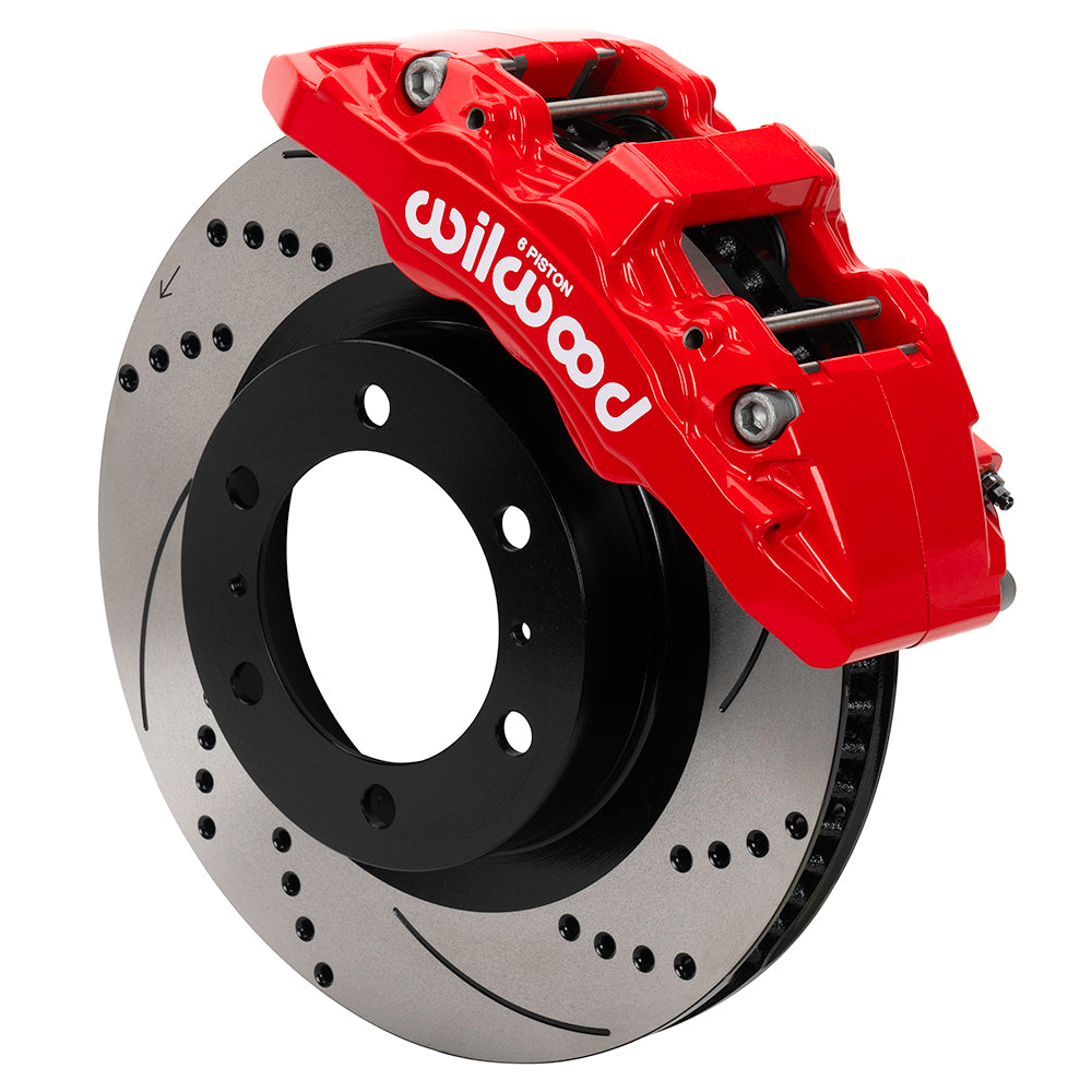Wilwood No Supplier Warranty Brake Kit 140-17511-DR - Front Aero6-DM Toyota