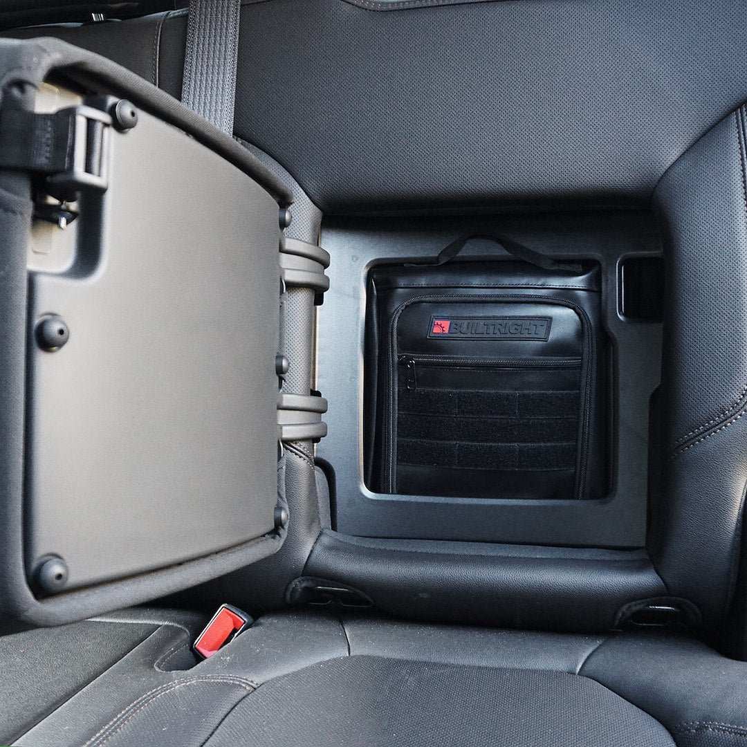 Builtright TPU Rubber Coating Storage Pouch 105107 - Rear Seat Cubby Chevrolet