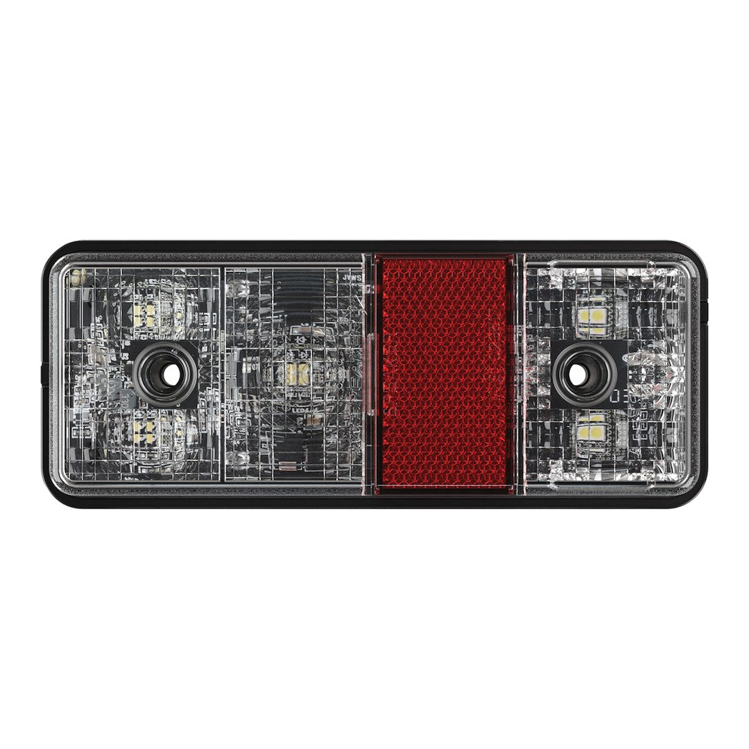 JW Speaker DC Electrical Configurations Trailer Light 0338101 - 220-12-24V Led Stt Bckup Refl