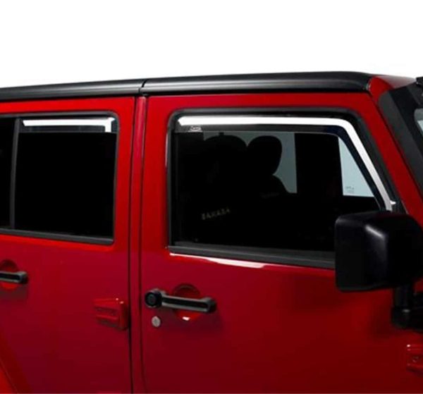 Putco No Cutting No Drilling Rainguard 580070 - Dodge Ram 1500 Quad Cab Set