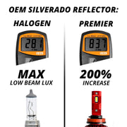 XK Glow Easy Plug And Play Installation Headlight Conversion Kit XK045006-9004 - 9004 Premier Ser Led Bulb