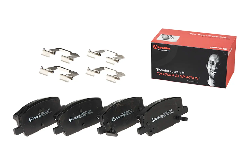 Brembo Premium Low-Met OE Equivalent Pad Brake Pad P07012