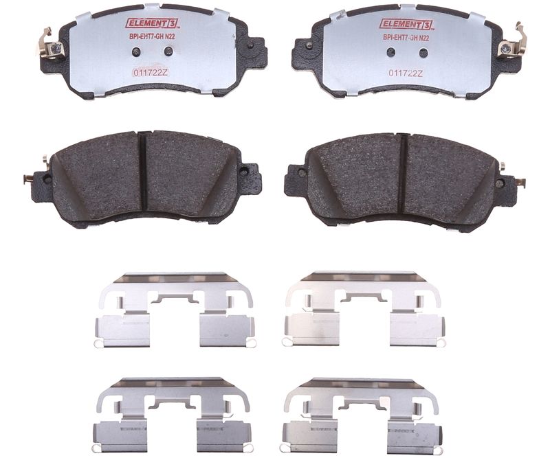 R/M Brakes EHT2324H Unparalleled performance and reliability - Copper Brake Pad Set
