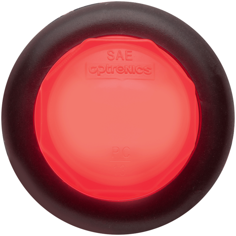 Optronics Grommet Mounting Design Clearance Light MCL110RKBP - Red Led Nondirctnlglo Unilt Grmt PO