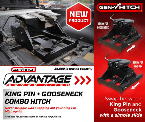 GEN-Y Hitch Limited Lifetime Warranty Fifth Wheel Trailer Hitch GH-21201 - Advantage Goose