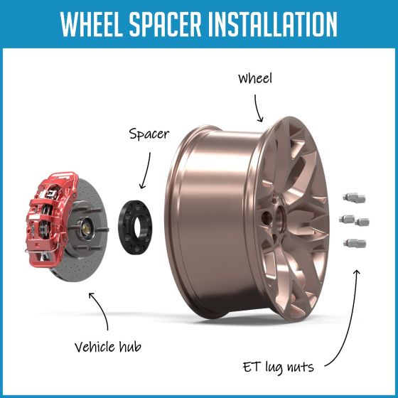 Revolution FD6135-12.7-871 Aluminum Wheel Spacer