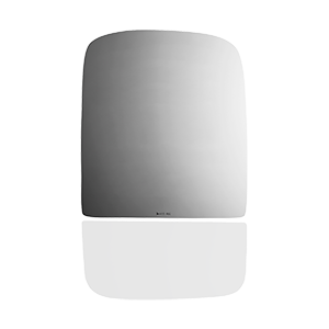 Burco Mirror Smooth Edges For Safety Exterior Mirror Glass 4115RSG - Mirror Side View Mount