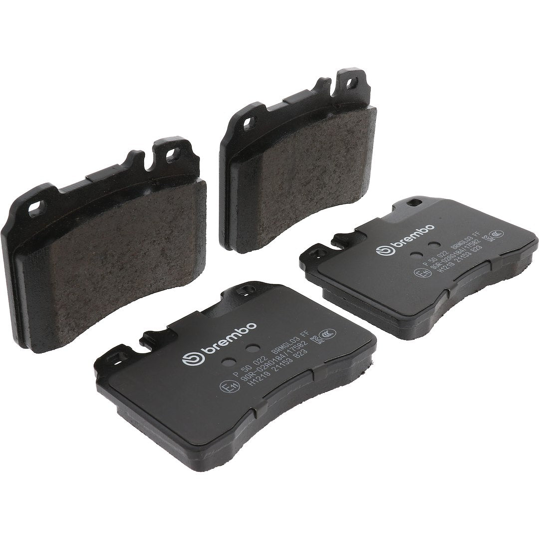 Brembo Premium Low-Met OE Equivalent Pad Brake Pad P50022 - Disc Set