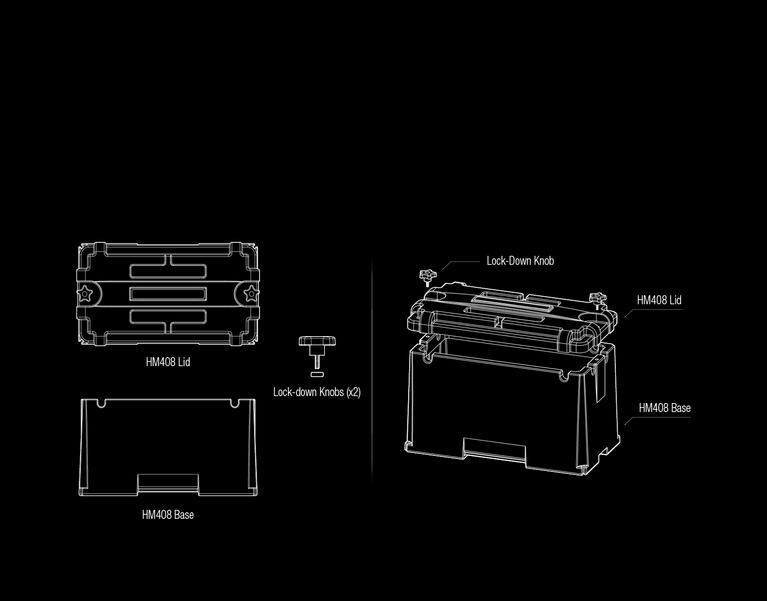 Noco Easy To Install Battery Box HM408 - Volt Dual End End BO