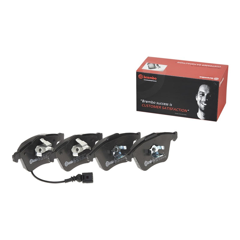 Brembo Premium Low-Met OE Equivalent Pad Brake Pad P85079 - Disc Set