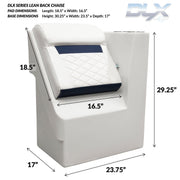 Wise Seating DLX1305R-1904 Boat Seat