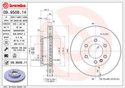 Brembo 09950811C02 Brake Rotor