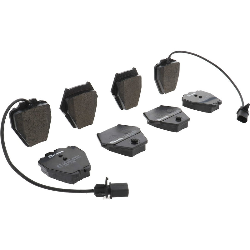 Brembo Premium Low-Met OE Equivalent Pad Brake Pad P85067 - Disc Set