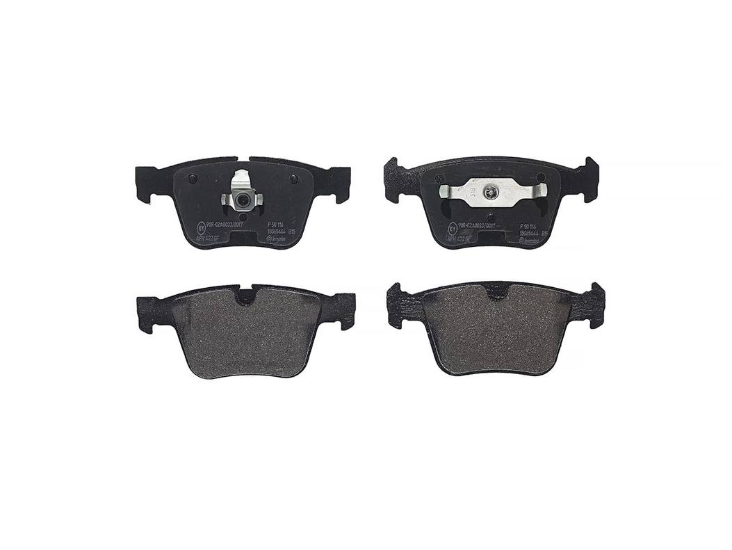 Brembo Premium Low-Met OE Equivalent Pad Brake Pad P50116 - Disc Set