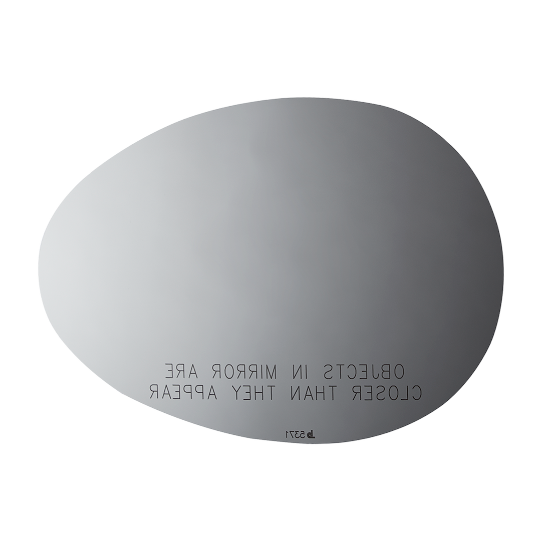 Burco Mirror Smooth Edges For Safety Exterior Mirror Glass 5371 - Mirror Side View