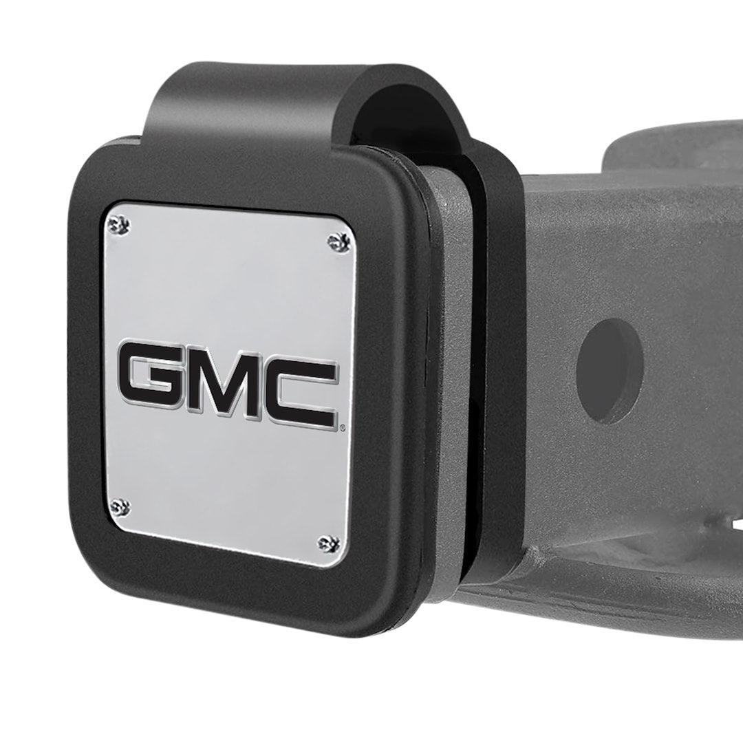 Plasticolor Universal Fit Trailer Hitch Cover 002305R01 - Gmc Metal Plate Silicone Plug