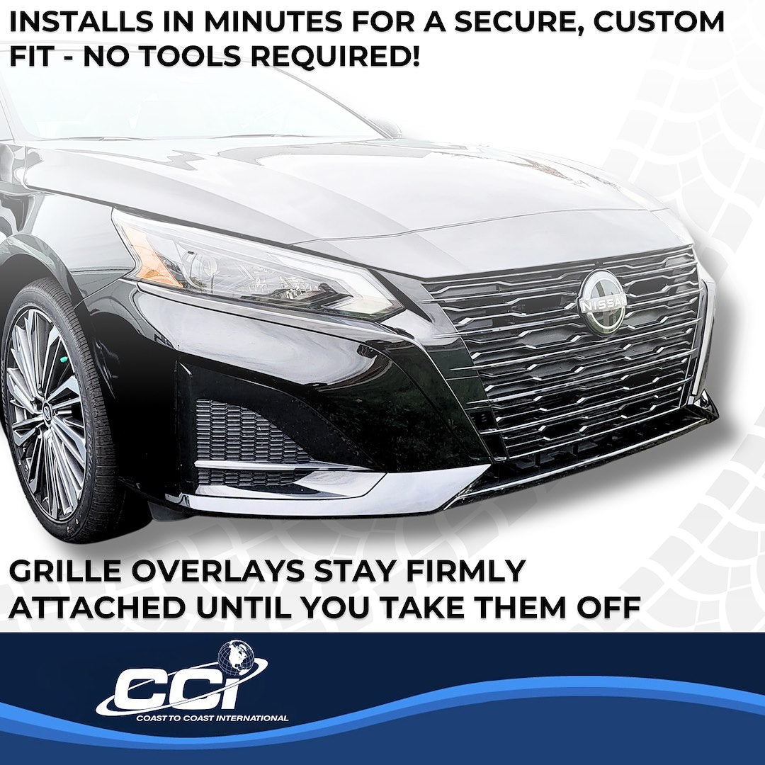 Coast2Coast Limited Lifetime Warranty Grille Insert GI207Black - Black GI 23-25 Altima PC GI207BLK