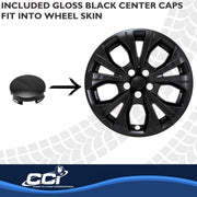Coast2Coast Limited Lifetime Warranty Wheel Skin IMP526Black - Black Imp 23-25 Escape Active 17 GL IMP526BLK