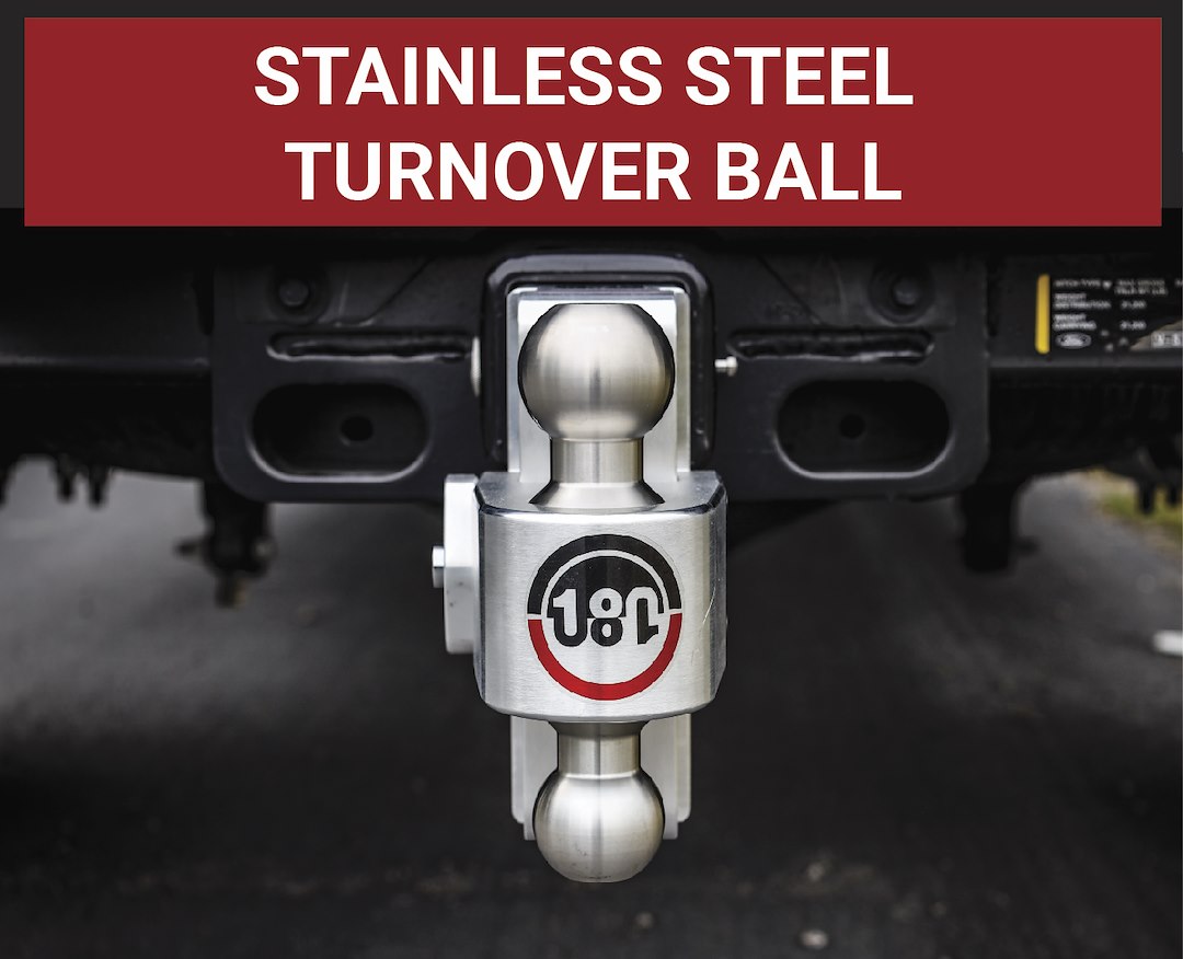 Weigh Safe Limited Lifetime Warranty Trailer Hitch Ball Mount LTB4-2.5-KA - Turnover Drop