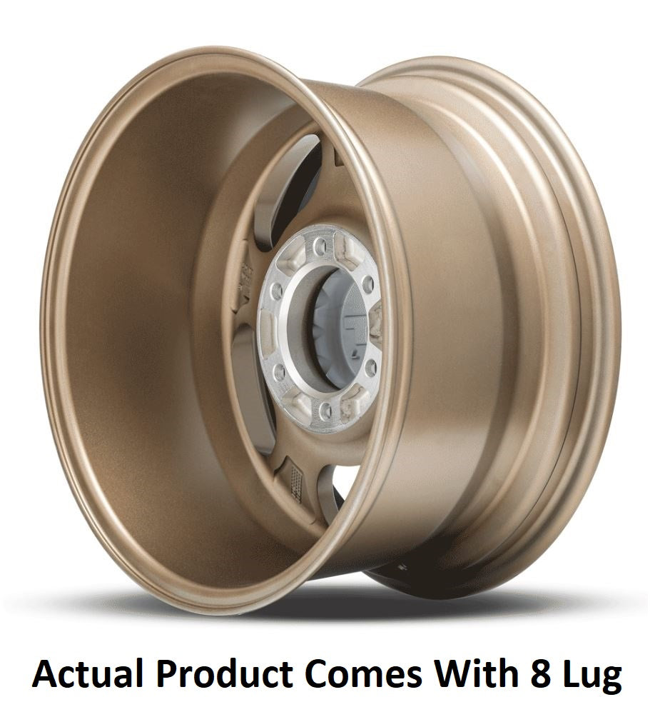 M.T. Wheel Modern Low Profile Cap Design 274678 - Bronze 18X9 8X6.5 MT Canyon Pro