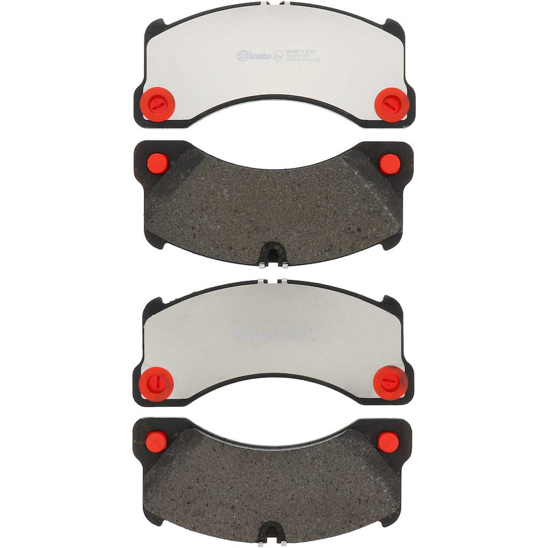 Brembo Premium Low-Met OE Equivalent Pad Brake Pad P65017 - Disc Set