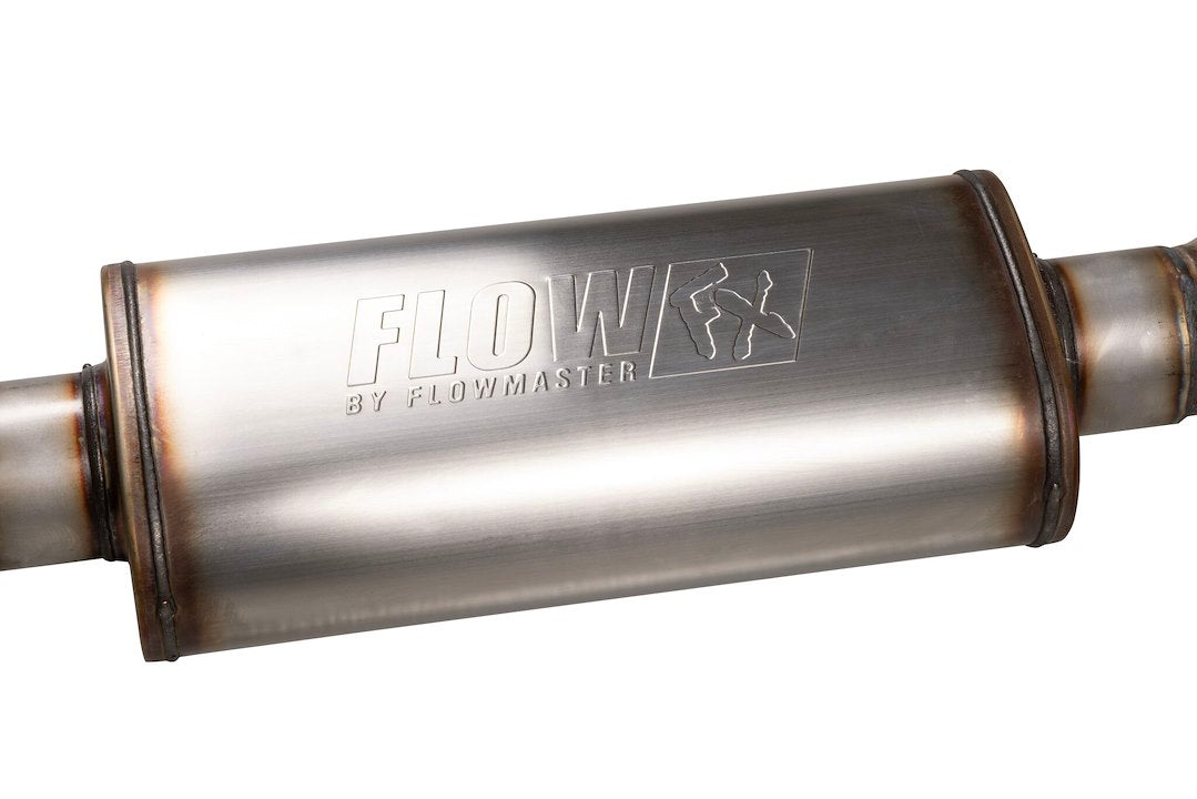 Flowmaster Limited Lifetime Warranty Exhaust Muffler 718155 - 20-25 GM 2500 3500 6.6L Gas Dir Fit